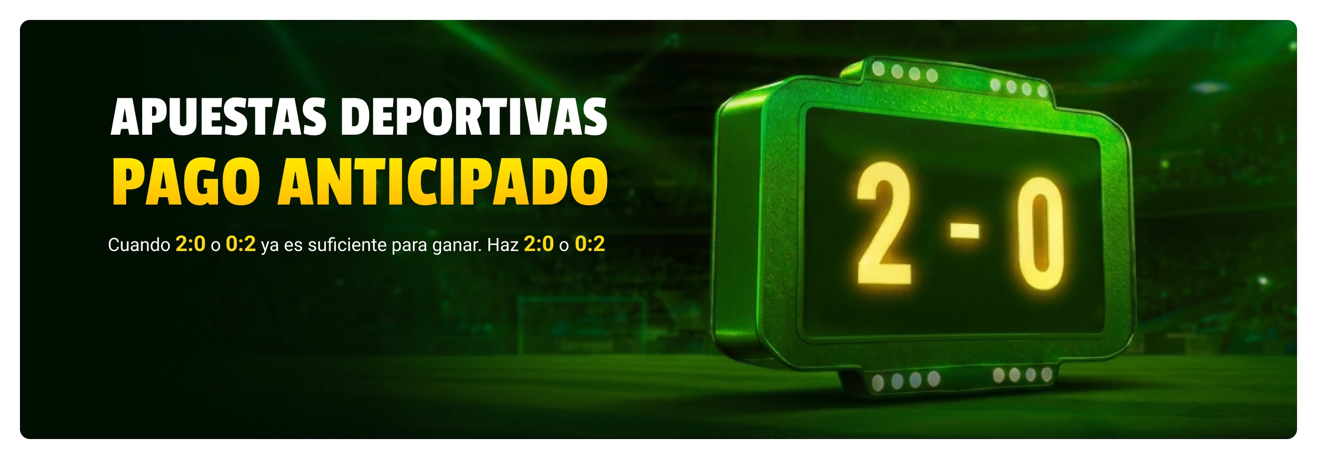 Pago anticipado